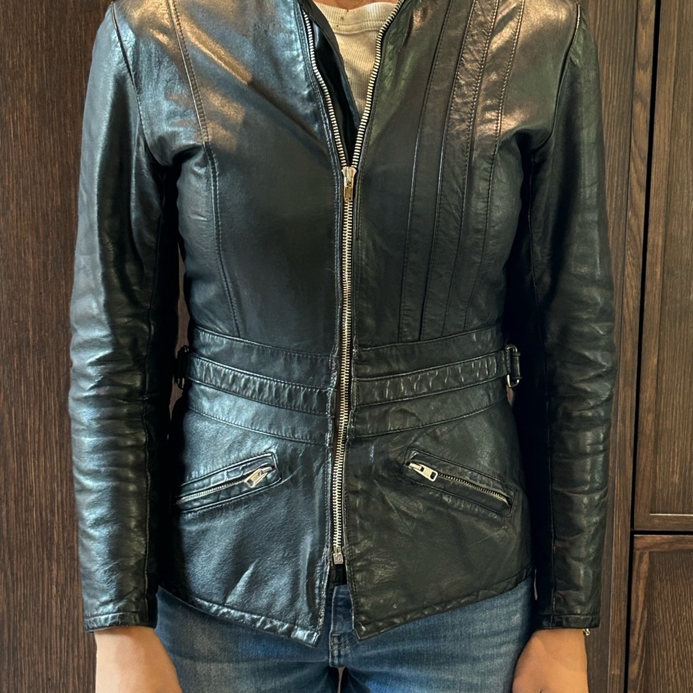 Vintage leather jacket